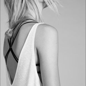 Free People Sleek N Easy Tank Low Back